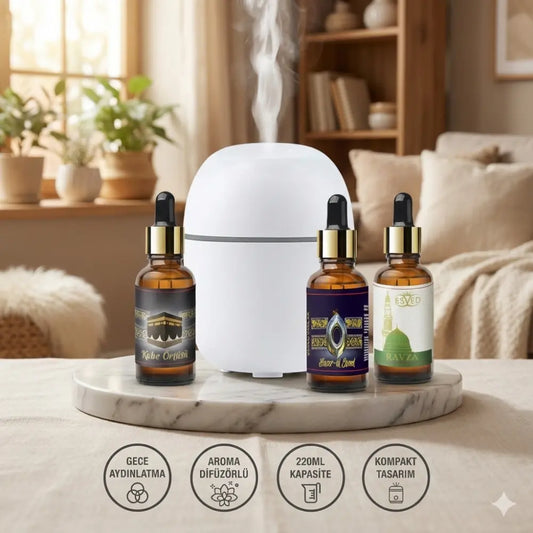 Araç Ve Taşınabilir Hava Nemlendirici (Beyaz)